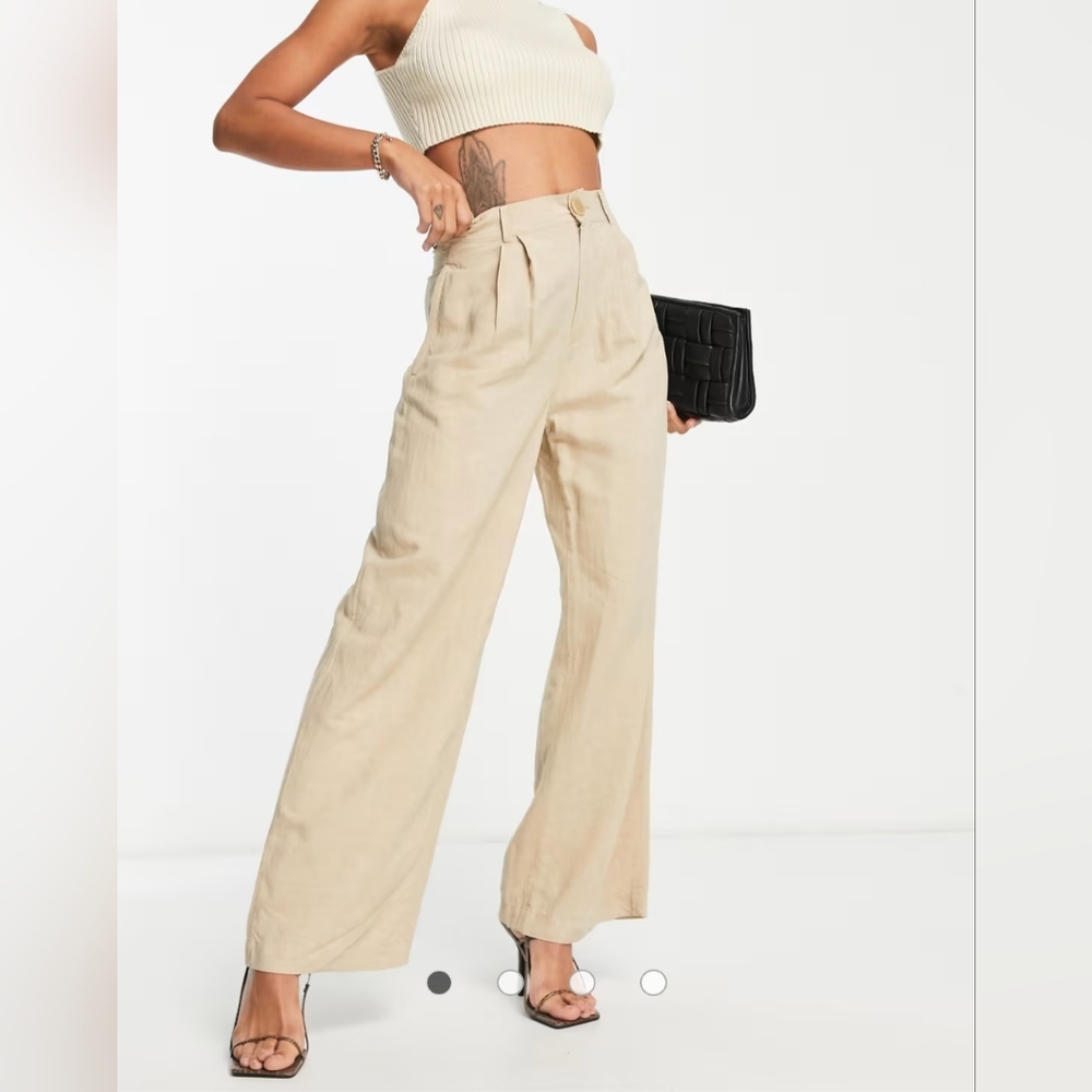 & Other Stories Wide Leg Pants. Size 10